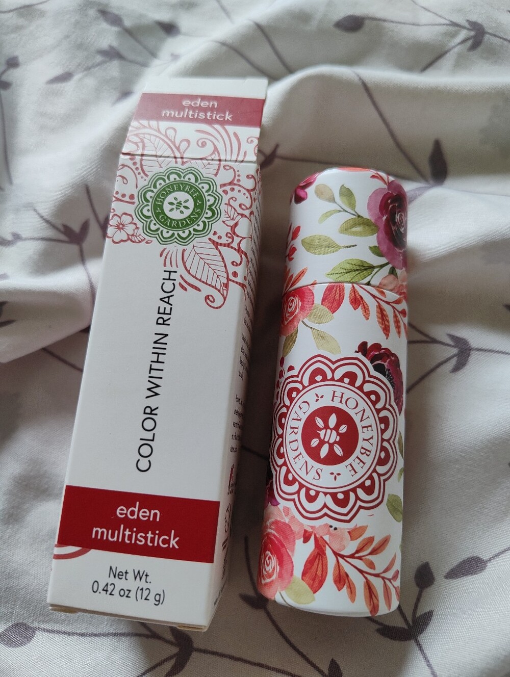 Honeybee Gardens Color Within Reach Eden Multistick Lipstick Balm Cream Blush